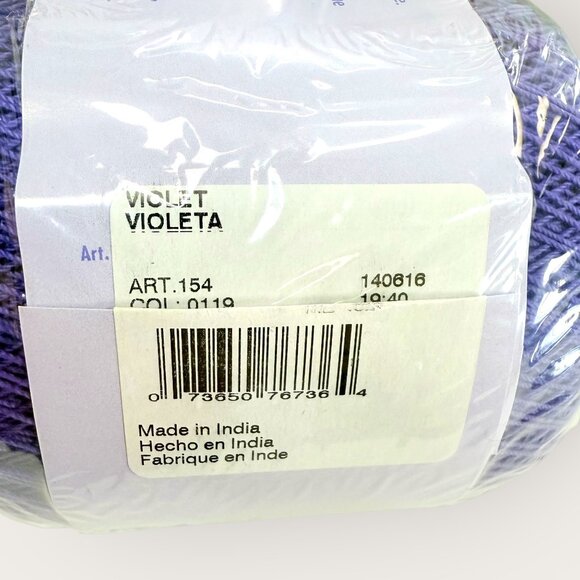 Lot of 7 Aunt Lydias Royale Classic Size 10 Crochet Thread Assorted Colors - Picture 3 of 8